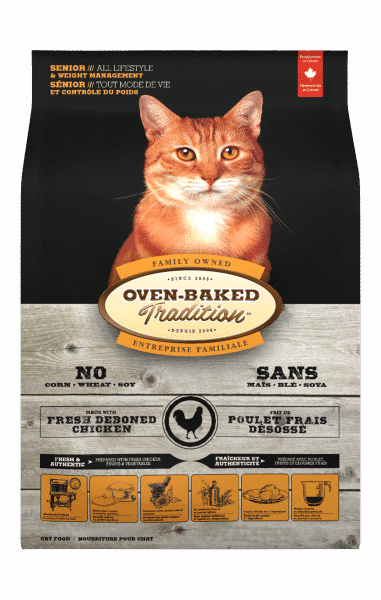 Senior Cat Chicken 3D front Chat Poulet Senior face