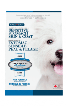 Nourriture pour chien petite race estomac sensible au poisson hypoallergénique