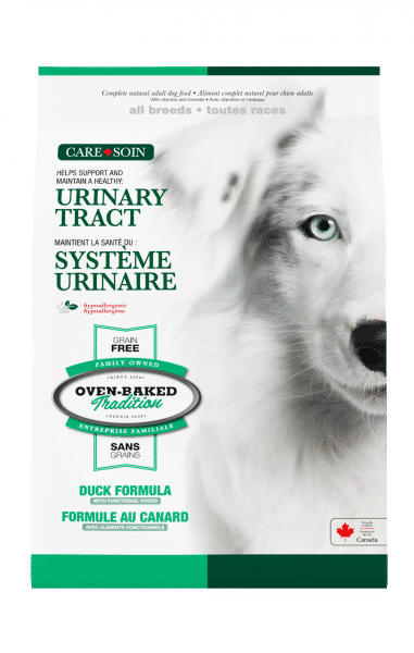 Nourriture système urinaire sans grains pour chien adulte