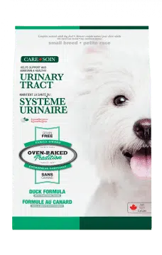 Urinary tract grain-free dog food for small breed adult dogs